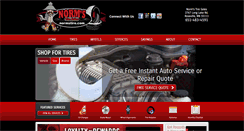 Desktop Screenshot of normstire.com
